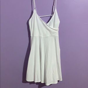 white dress